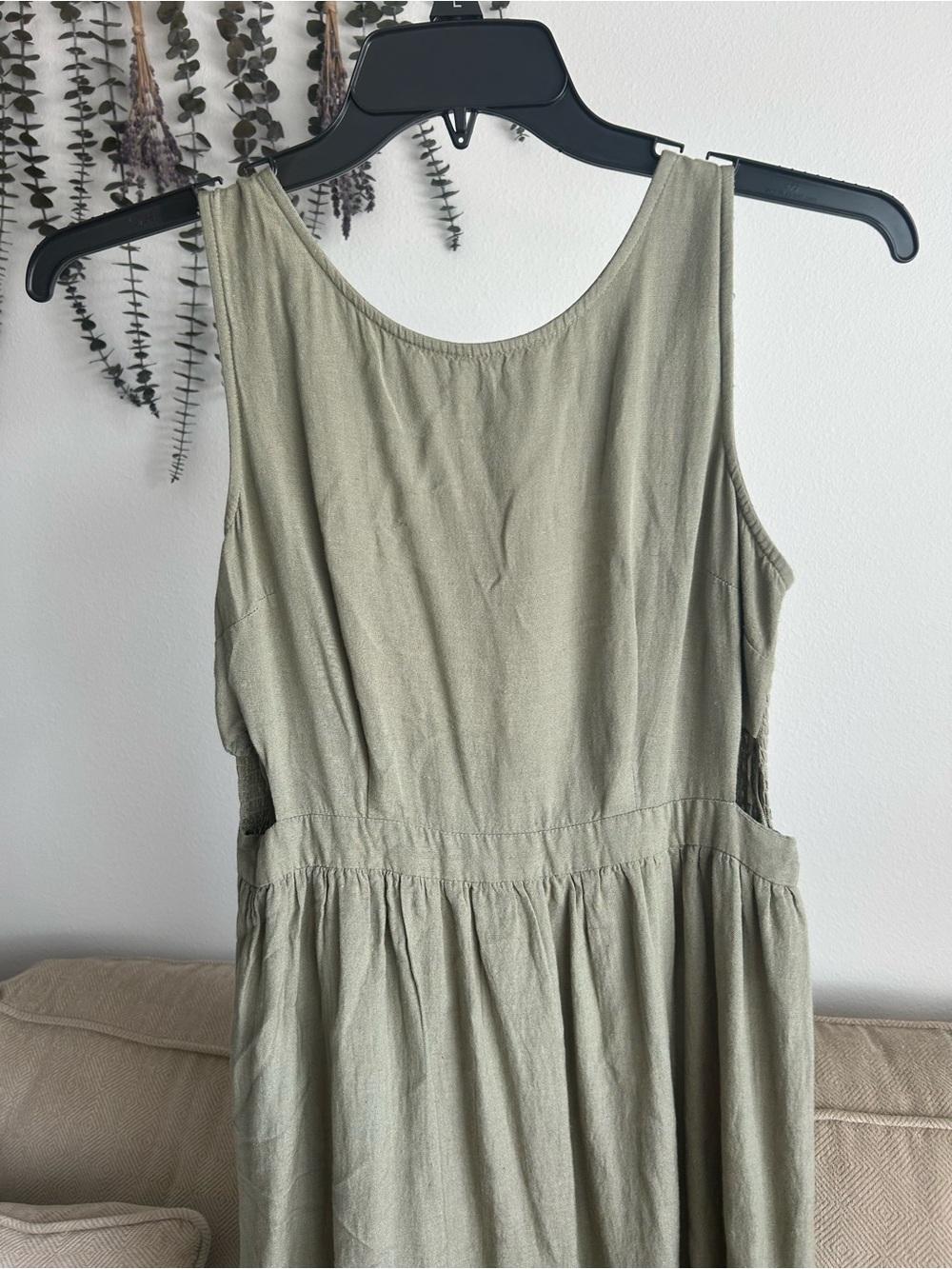 Sincerely Jules Olive Green Maxi Dress